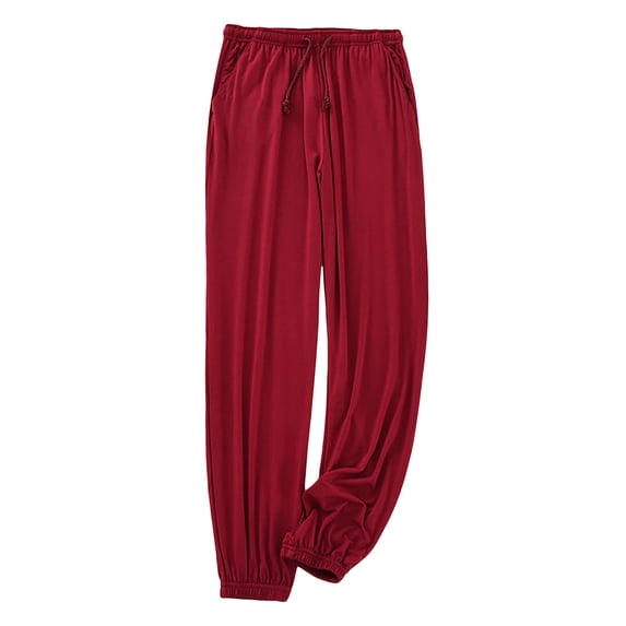 Mens Pajama Pants Pj Pants Male Home Trousers Closed Trousers Stretch Casual Loose Large Size Cool Trousers Pajama Bottoms Sleep Pants L