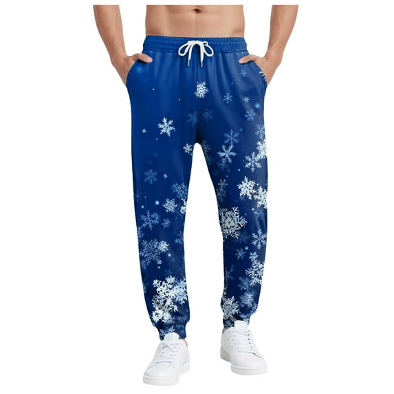 Mens Pajama Pants Set Flannel Cotton Lightweight Sleep & Lounge Pants, PJ Bottoms with Pockets Jogging Pants Men Medium