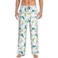 thumbnail image 1 of Mens Pajama Pants - Soft Sleep & Lounge Pants for Men, Cute Lizard Gecko Artistic_A Cuteness Casual PJ Bottoms Pants with Pockets, 1 of 5