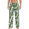 thumbnail image 1 of Mens Pajama Pants - Soft Sleep & Lounge Pants for Men, Thorny Cactus skull Cuteness Casual PJ Bottoms Pants with Pockets, 1 of 5