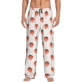 thumbnail image 1 of Mens Pajama Pants - Soft Sleep & Lounge Pants for Men, cartoon strawberry pattern Cuteness Casual PJ Bottoms Pants with Pockets, 1 of 5