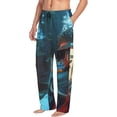 thumbnail image 1 of Mens Pajama Pants, Underwater Office Diver Soft Sleep & Lounge Pants for Men, Cuteness Casual PJ Bottoms Pants with Pockets, 1 of 7
