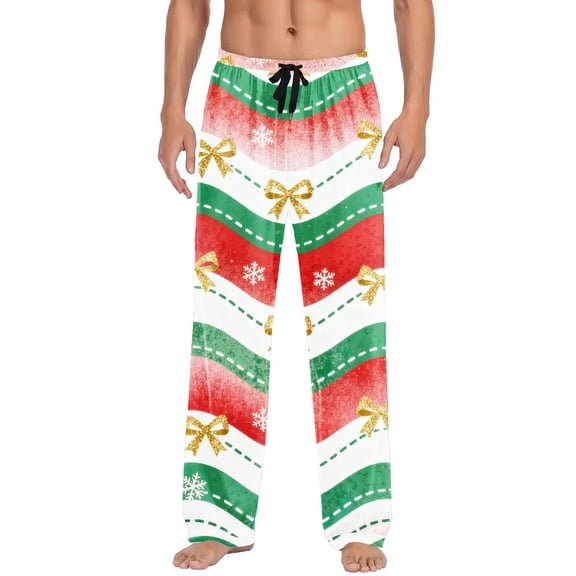 Mens Pajama Pants with Pockets Cotton Plaid Lounge Pants PJ Bottoms Elastic Waist Sleep Wear, 3XL Multicolor #A