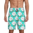 thumbnail image 1 of Mens Pajama Shorts, Strong Goose Sleep Shorts Men Pajama Bottoms Lounge PJ Shorts with Pockets, 1 of 6