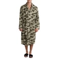 thumbnail image 1 of Mens Pajamas Jammies 3 Piece Robe Adjustable Slipper House Shoe Set Camo S/M, 1 of 3