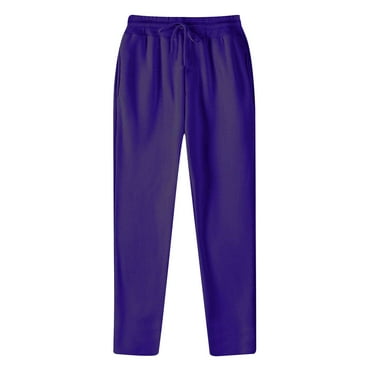 Mens Pants Athletic Fit Stretch Fashion Drawstring Elastic Waist Solid Color Casual Running Sweatpants With Pockets Workout Mens Pants