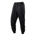 thumbnail image 1 of Mens Pants Casual Drawstring Men's Fleece Sweatpants Sherpa Lined Warm Drawstring Elastic Pants with Pockets, 1 of 1