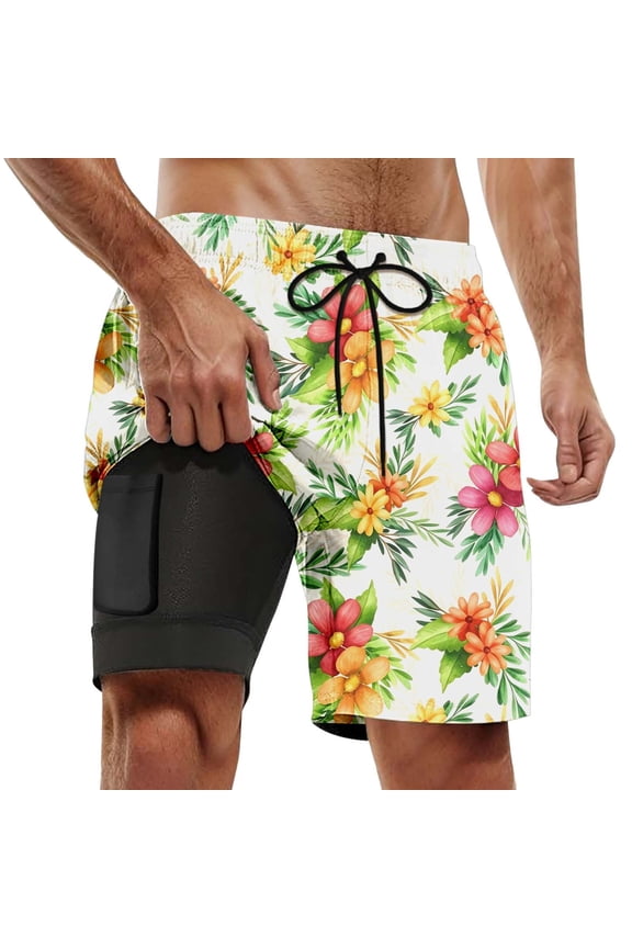 Mens Pants Casual Personalised Photo Swimming Shorts Swimming Trunks With Photo Face Sports Beach Shorts For Boyfriend Husband Birthday Pants
