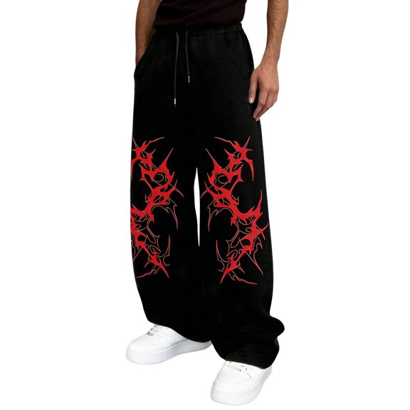 Mens Pants Casual Straight Leg Trousers For Everyday Comfort And Classic Fit Versatile Style For Weekend Wear And Outdoor Activities M