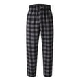 thumbnail image 1 of Mens Pants Men's Casual Plaid Loose Sport Plaid Pajama Pants Trousers, 1 of 5