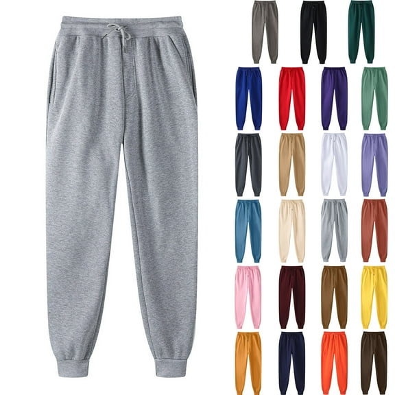 Mens Pants Clearance Running Sweatpants Hip-hop Pants Legging Padded Casual Pants Mens Athletic Pants Elastic Waist Legging Pants