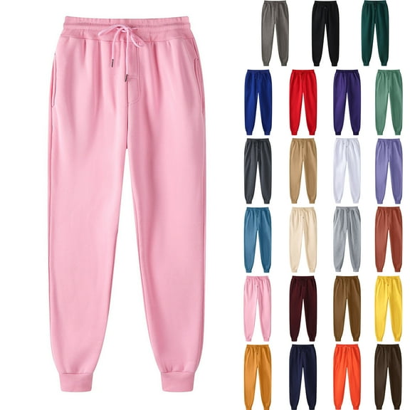 Mens Pants Clearance Running Sweatpants With Pockets Hip-hop Drawstring Pants Mens Athletic Pants Elastic Waist Legging Padded Casual Pants