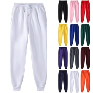 Mens Pants Clearance Running Sweatpants With Pockets Hip-hop Drawstring Pants Mens Athletic Pants Elastic Waist Legging Padded Casual Pants