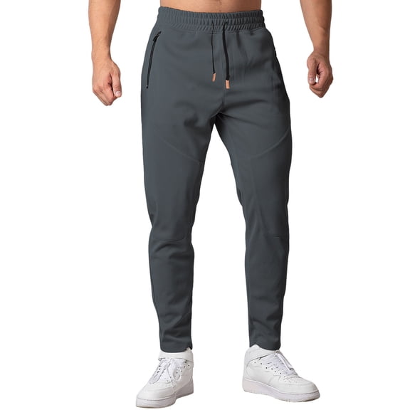 Mens Pants Men's Clothing Casual Outdoor Straight Leg Sports Pants for and Autumn Season Comfortable Lightweight Activity Wear With Micro Stretch Fit