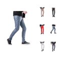 thumbnail image 1 of Mens Pants Men's Clothing Men's Casual Pants Slim Fitting Leather Leggings Elastic Motorcycle Wear for Stylish Men, 1 of 7