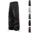 thumbnail image 1 of Mens Pants Men's Solid Color Windproof Hiking Pants Casual And Versatile Workwear Pants Blue 2Xl, 1 of 8