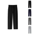 thumbnail image 1 of Mens Pants Men's Sweatpants Men's Casual Pants Joggers Sweatpants Open Bottom Straight Leg Athletic Loose Fit Running Pants with Pockets for Versatile Wear, 1 of 4