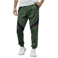thumbnail image 1 of Mens Pants, Men's Sweatpants with Pocket Workout Athletic Track Pants Stretch Tapered Joggers for Gym Running Jogging, 1 of 3