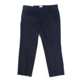 thumbnail image 1 of Mens Pants Navy 46x32 Stretch Flat Front Chinos 46, 1 of 3