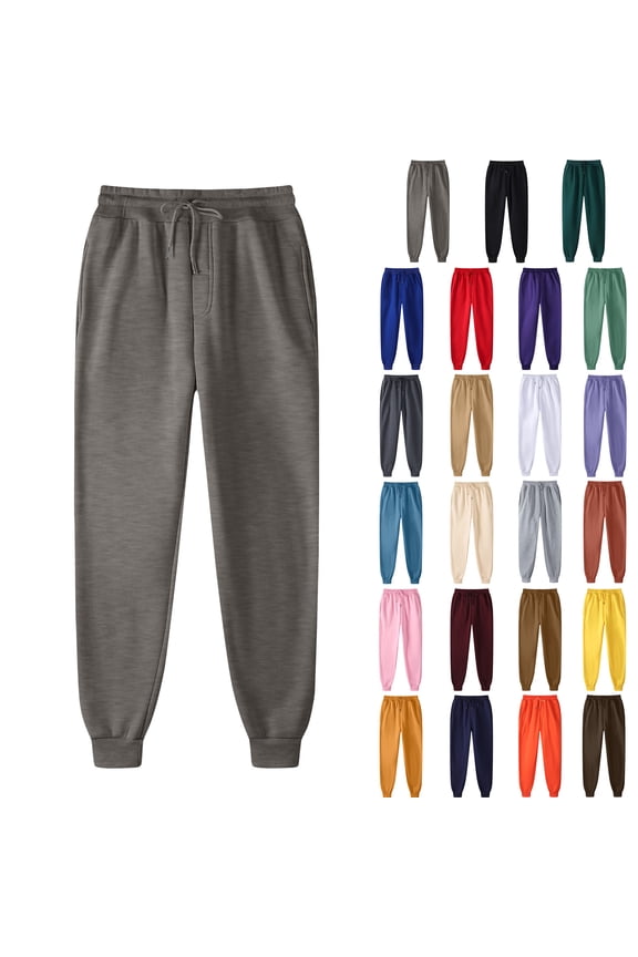 Mens Pants Running Sweatpants With Pockets Hip-hop Drawstring Pants Mens Athletic Pants Elastic Waist Legging Padded Casual Pants