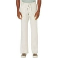 thumbnail image 1 of Mens Pants Sand Linen Drawstring Stretch 33, 1 of 3