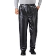 thumbnail image 1 of Mens Pants Slacks for Men Winter Thermal Casual Pants Windproof Riding Motorcycle Work Trousers Thickened Warm Loose Fit Comfortable Durable Outdoor Daily Wear Heavy Duty Pants for Cold Weather, 1 of 3