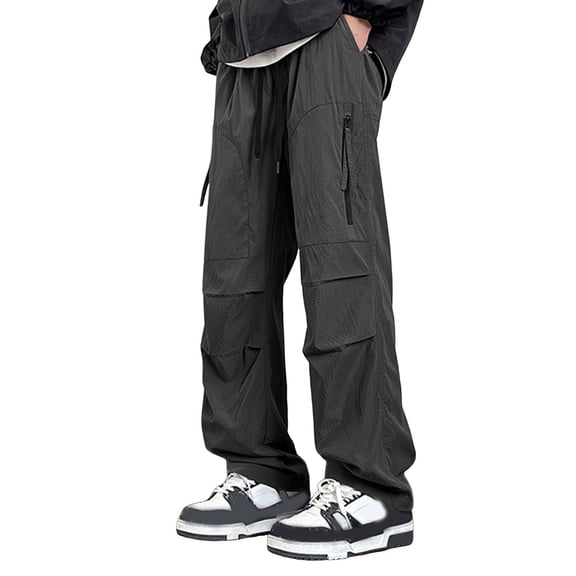 Mens Pants Slacks for Men Casual Pants Comfortable Stretch Tapered Fit Lightweight Soft Wear for Everyday Outdoor Activities