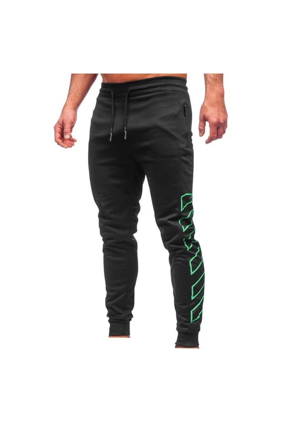 Mens Pants Summer Pants Sports Pants Casual And Bodybuilding Outdoor Pants Long Pants Pantalones Para Hombre Black L