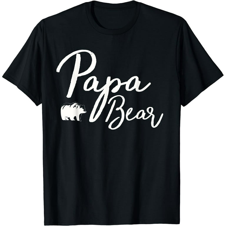 Mens Papa Bear T-Shirt Great Gift For Dad, Father, Grandpa Mens Papa Bear T-Shirt Great Gift For Dad, Father, Grandpa