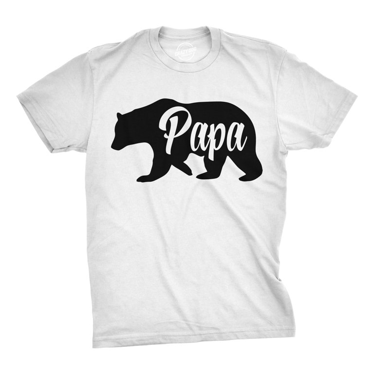 Mens Papa Bear Family T-Shirt Mens Papa Bear Family T-Shirt