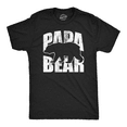 thumbnail image 1 of Mens Papa Bear Funny T Shirts Awesome Fathers Day Gift Tee for Dads Graphic Tees, 1 of 6