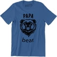 thumbnail image 1 of Mens Papa Bear Funny for Dads Gift Idea Family Men's T-Shirt, 1 of 4
