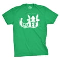 thumbnail image 1 of Mens Papa Elf Shoe T Shirt Cute Christmas Santas Helper Tee for Guys Graphic Tees, 1 of 9