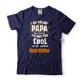 thumbnail image 1 of Mens Papa Shirt Grandfather Shirt Funny Grandpa Shirt Fathers Day Gift Tee Papa Gifts Gift For Men (3X-Large Navy Blue), 1 of 6