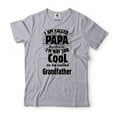 thumbnail image 1 of Mens Papa Shirt Grandfather Shirt Funny Grandpa Shirt Fathers Day Gift Tee Papa Gifts Gift For Men (XX-Large Grey), 1 of 6