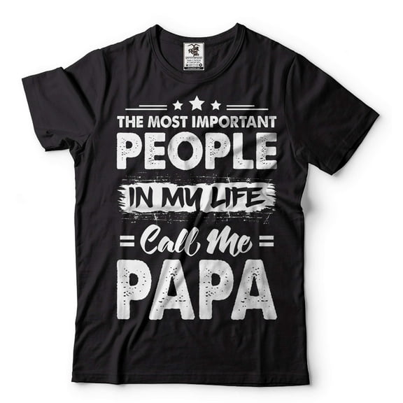 Mens Papa T-shirt Papa Birthday Tee Papa Gift Fathers Day Papa Shirt Father Shirt Dad Gifts