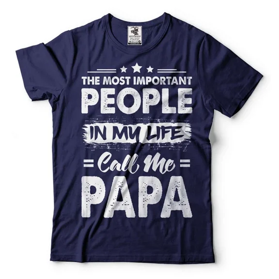 Mens Papa Tshirt Papa Birthday Tee Papa Gift Fathers Day Papa Shirt Father Shirt Unisex S-5XL Hot Trending Shirt, Vintage Birthday Gift