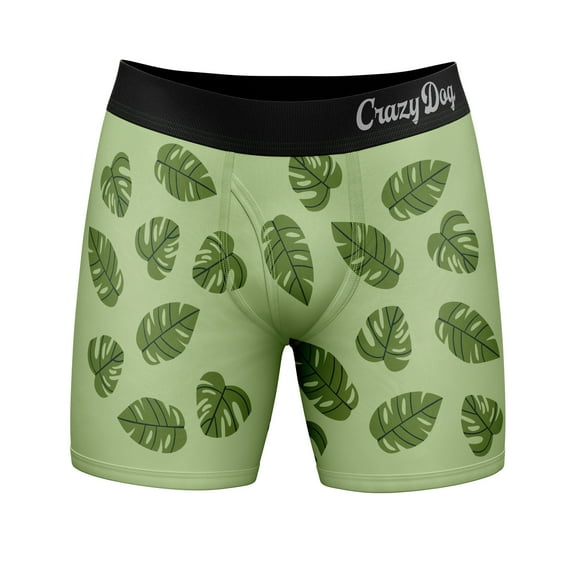 Mens Papasaurus Boxer Briefs Funny Fathers Day Trex Graphic Novelty Underwear for Dad