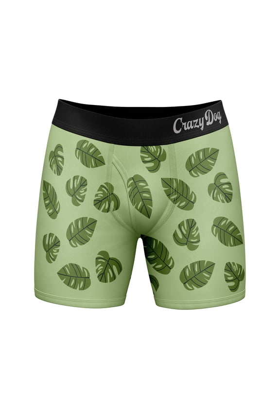 Mens Papasaurus Boxer Briefs Funny Fathers Day Trex Graphic Novelty Underwear for Dad