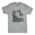 thumbnail image 1 of Mens Papasaurus T Shirt Funny Trex Dinosaur Fathers Day Graphic Novelty Tee Graphic Tees, 1 of 7
