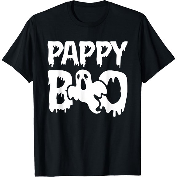 Mens Pappy Boo Matching Family Halloween T-Shirt
