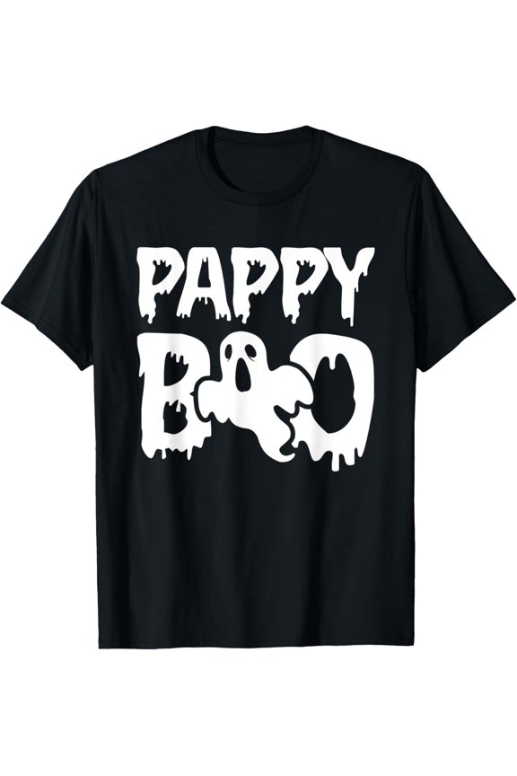Mens Pappy Boo Matching Family Halloween T-Shirt