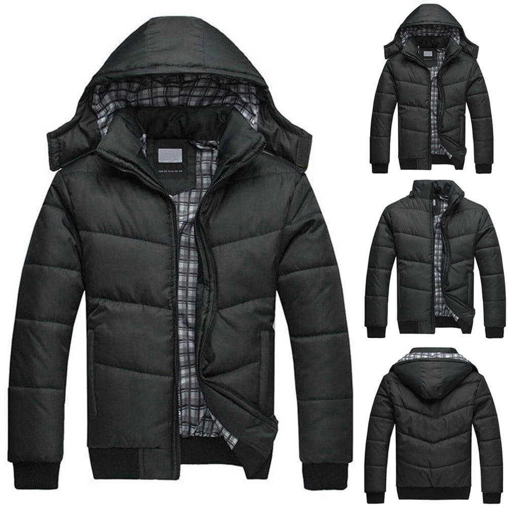 Avalanche Men Full Zip Fleece Jacket Mock Neck Sweater Morel Brown L 