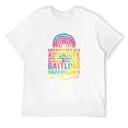thumbnail image 1 of Mens Parkinson Quote Design for Parkinson's Awareness T-Shirt White Small, 1 of 5