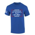 thumbnail image 1 of Mens Patriotic Tshirt Freedom Of Speech Is A Musk Futuristic Text Patriotic Elon Graphic Short Sleeve T-shirt Graphic Tee-Heather Royal-xxxl, 1 of 4