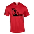 thumbnail image 1 of Mens Patriotic Tshirt Freedom Of Speech Is A Musk Side Eye Portrait Elon Graphic Short Sleeve T-shirt Graphic Tee-Red-xxl, 1 of 4