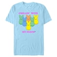 thumbnail image 1 of Mens Peeps Chilling With My Friends T Shirt, 1 of 5