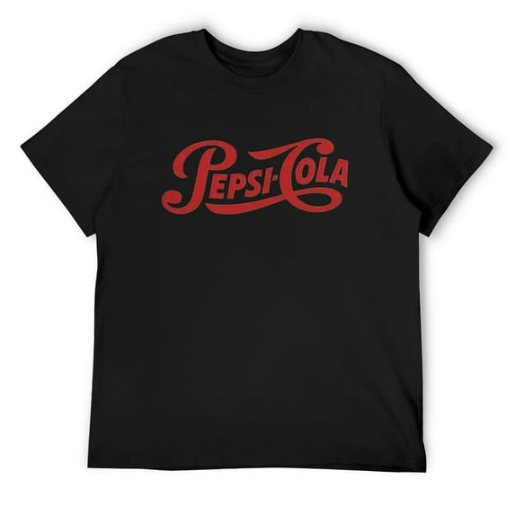 Mens Pepsi Logo Baseball Jersey Baseball Shirt Black 2X-Large