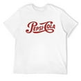 thumbnail image 1 of Mens Pepsi Logo Baseball Jersey Baseball Shirt White X-Large, 1 of 5