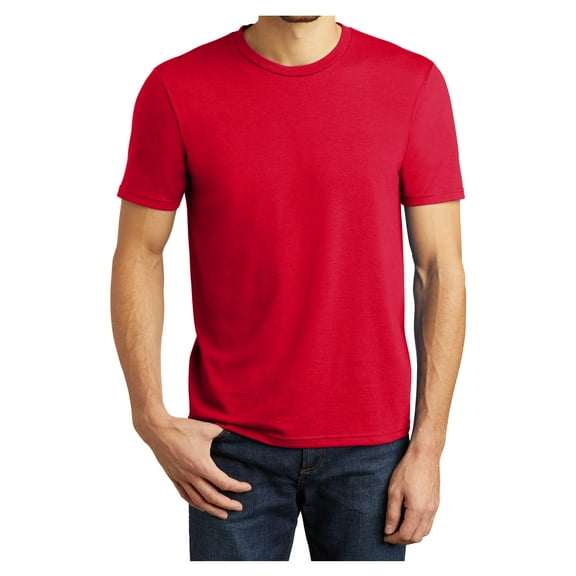 Mafoose Men's Perfect Tri Polyester/Cotton/Rayon T-Shirts Classic Red Medium